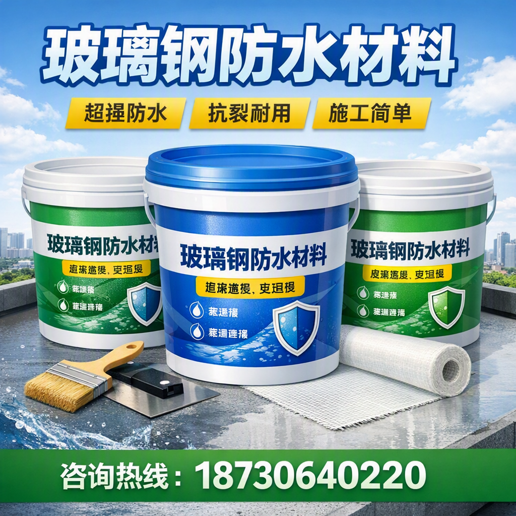 了解玻璃钢防水材料的市场趋势,怀化 企业不可不知